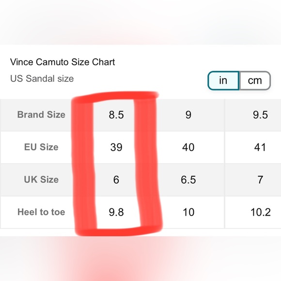 VINCE CAMUTO Tarita Sandals - Women’s 8.5 NWOT - Picture 11 of 11